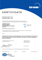 TÜV Nord DIN EN ISO 9001 : 2015